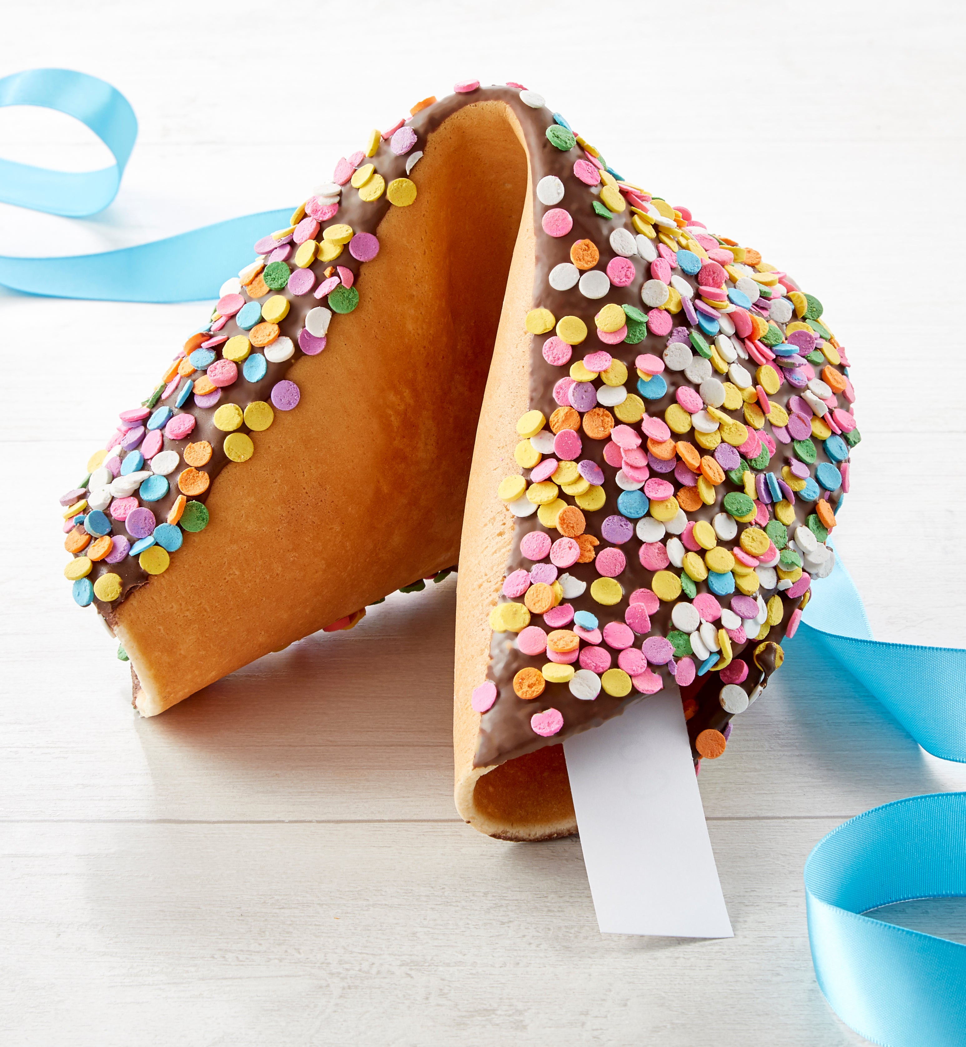 Personalized Gigantic Giant Confetti Fortune Cookie